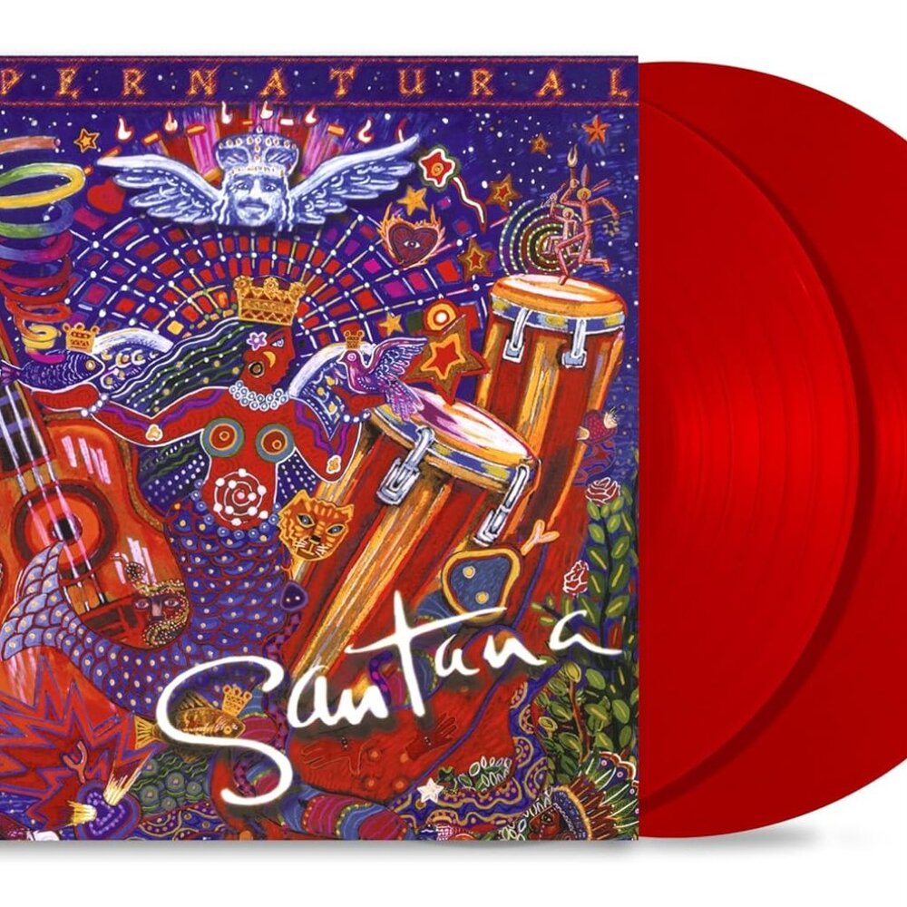 Santana Supernatural 2-LP ~ Exclusive Colored Vinyl (Red) ~ New/Sealed!